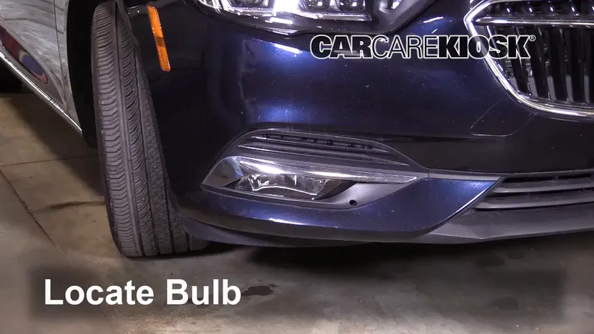 2018 Buick Regal Sportback Preferred II 2.0L 4 Cyl. Turbo Lights Fog Light (replace bulb)